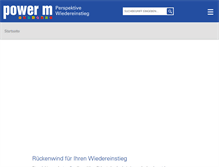 Tablet Screenshot of power-m.net